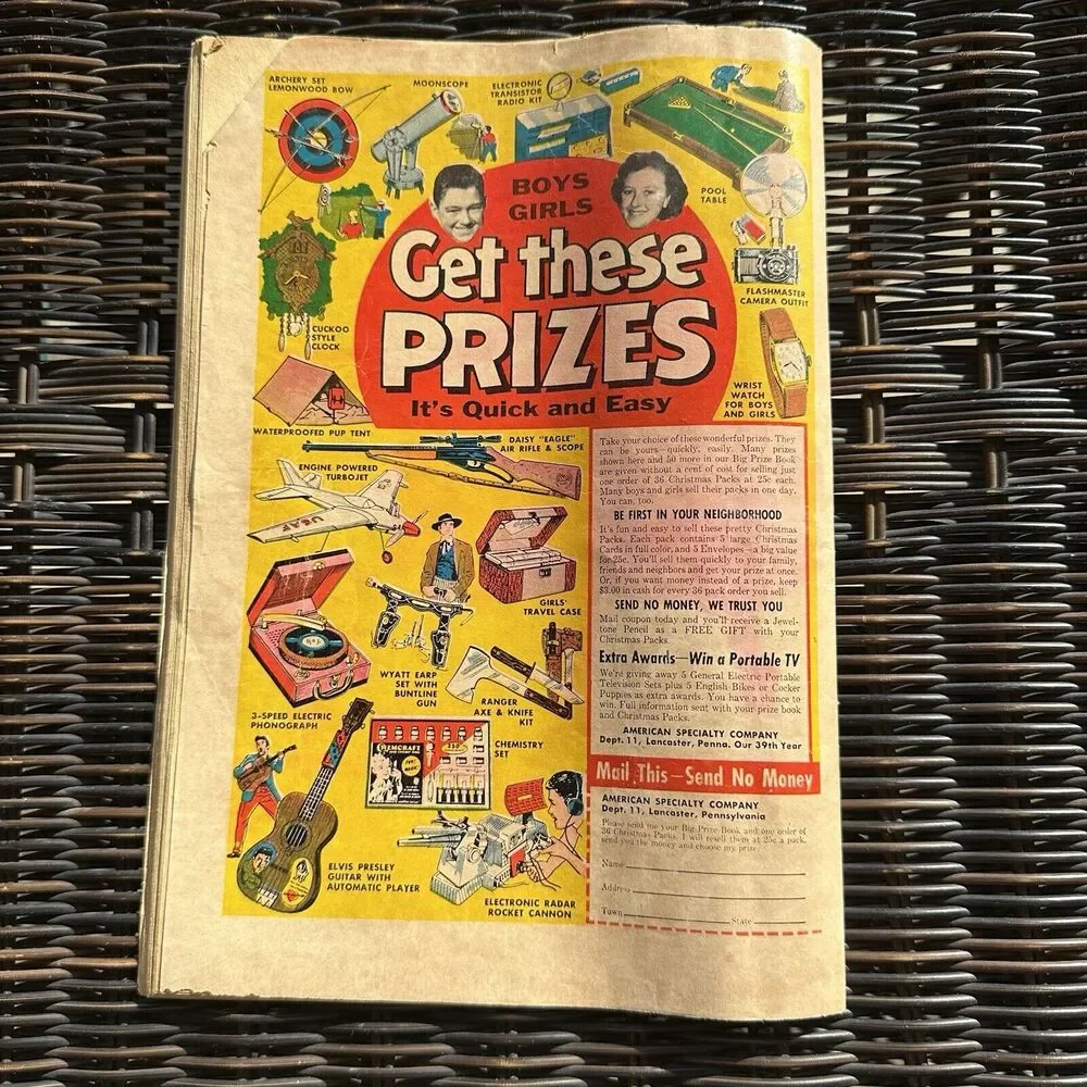 Pat‎ Sullivan Felix the Cat Comic Book #89 The Flying Saucer